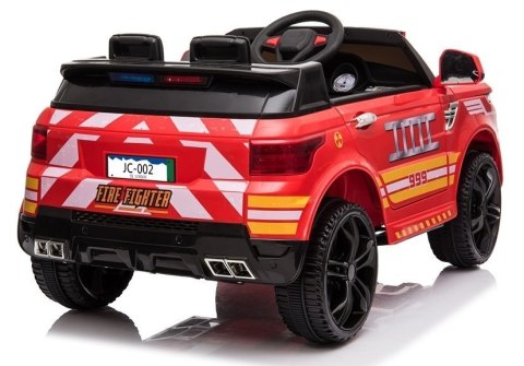 Auto na Akumulator Straż Pożarna JC002 Czerwony Auto na Akumulator Straż Pożarna JC002 Czerwony