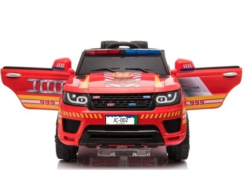 Auto na Akumulator Straż Pożarna JC002 Czerwony Auto na Akumulator Straż Pożarna JC002 Czerwony