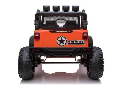 Auto na akumulator Jeep JC666 Pomarańczowy Auto na akumulator Jeep JC666 Pomarańczowy