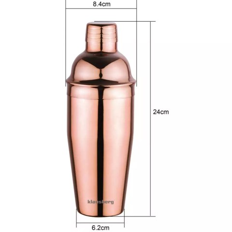 SHAKER BARMAŃSKI DO KOKTAJLI 750ml KLAUSBERG KB-7650 SHAKER BARMAŃSKI DO KOKTAJLI 750ml KLAUSBERG KB-7650