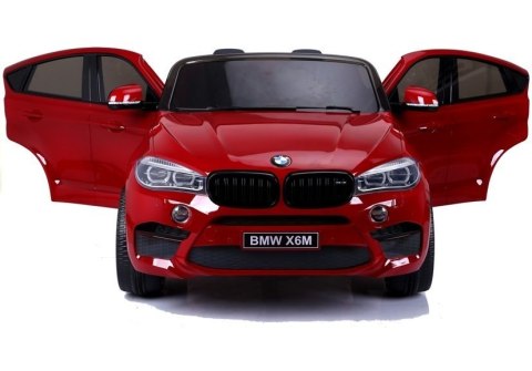 Auto na Akumulator Nowe BMW X6M Czerwone Lakierowane Auto na Akumulator Nowe BMW X6M Czerwone Lakierowane
