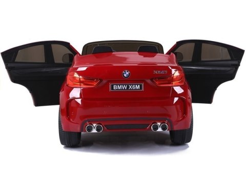 Auto na Akumulator Nowe BMW X6M Czerwone Lakierowane Auto na Akumulator Nowe BMW X6M Czerwone Lakierowane