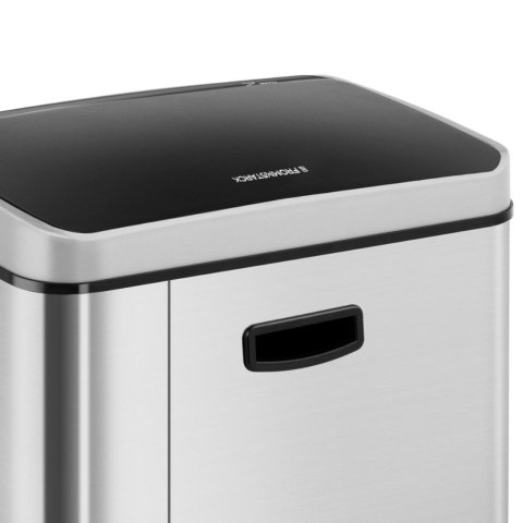 Automatyczny bezdotykowy kosz na śmieci z czujnikiem ruchu zasięg 20 cm 70 L Automatyczny bezdotykowy kosz na śmieci z czujnikiem ruchu zasięg 20 cm 70 L