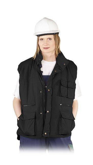 BEZRĘKAWNIK OCIEPLANY KORMORAN CZARNY ROZMIAR XXL BEZRĘKAWNIK OCIEPLANY KORMORAN CZARNY ROZMIAR XXL