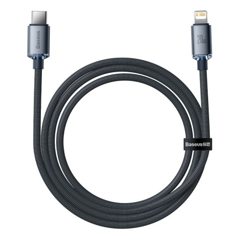 Kabel przewód USB - Lightning do szybkiego ładowania i transferu danych 1.2m czarny Kabel przewód USB - Lightning do szybkiego ładowania i transferu danych 1.2m czarny
