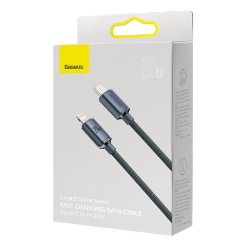 Kabel przewód USB - Lightning do szybkiego ładowania i transferu danych 1.2m czarny Kabel przewód USB - Lightning do szybkiego ładowania i transferu danych 1.2m czarny