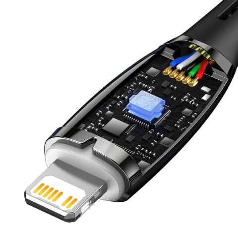 Kabel przewód do szybkiego ładowania iPhone USB-C - Lightning 480Mb/s PD 20W 1m czarny Kabel przewód do szybkiego ładowania iPhone USB-C - Lightning 480Mb/s PD 20W 1m czarny