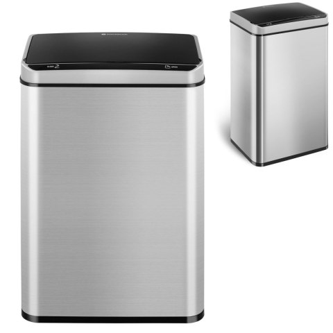 Automatyczny kosz kubeł na śmieci odpadki z czujnikiem ruchu zasięg 20 cm 60 L Automatyczny kosz kubeł na śmieci odpadki z czujnikiem ruchu zasięg 20 cm 60 L