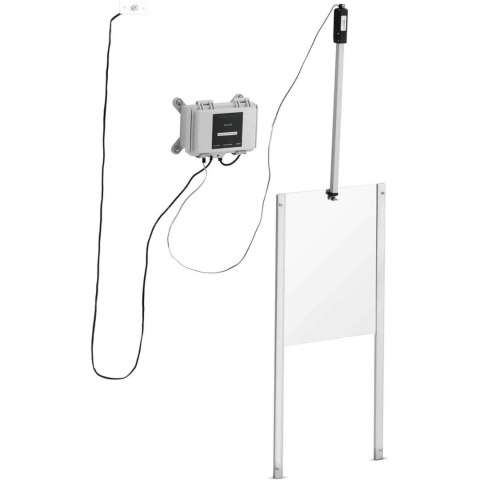 Automatyczna klapa drzwi do kurnika z czujnikiem światła i blokowaniem 12 V LCD Automatyczna klapa drzwi do kurnika z czujnikiem światła i blokowaniem 12 V LCD