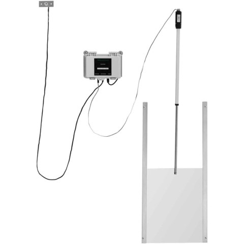 Automatyczna klapa drzwi do kurnika z czujnikiem światła i blokowaniem 12 V LCD Automatyczna klapa drzwi do kurnika z czujnikiem światła i blokowaniem 12 V LCD