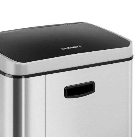 Kosz na śmieci automatyczny bezdotykowy z czujnikiem ruchu zasięg 20 cm 80 l Kosz na śmieci automatyczny bezdotykowy z czujnikiem ruchu zasięg 20 cm 80 l