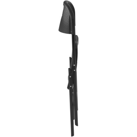 Krzesło cateringowe bankietowe ogrodowe składane 52 x 36 cm czarne - 4 szt. Krzesło cateringowe bankietowe ogrodowe składane 52 x 36 cm czarne - 4 szt.