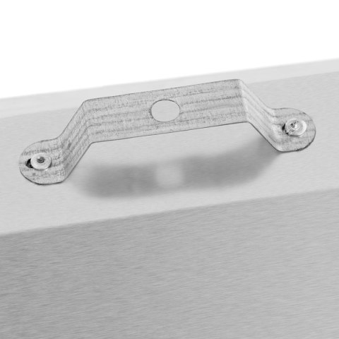 Lampa do wzrostu uprawy roślin pełne spektrum 25 x 12 cm 136 LED 50 W srebrna Lampa do wzrostu uprawy roślin pełne spektrum 25 x 12 cm 136 LED 50 W srebrna