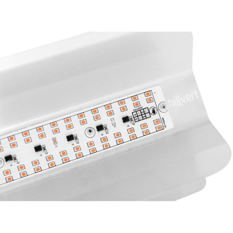 Lampa do wzrostu uprawy roślin pełne spektrum 25 x 12 cm 136 LED 50 W srebrna Lampa do wzrostu uprawy roślin pełne spektrum 25 x 12 cm 136 LED 50 W srebrna