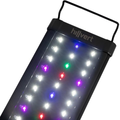 Lampa oświetlenie LED do akwarium wzrostu roślin pełne spektrum 45 diod 36 cm 12 W Lampa oświetlenie LED do akwarium wzrostu roślin pełne spektrum 45 diod 36 cm 12 W
