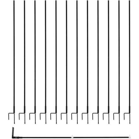 Siatka elektryzująca ogrodzenie ochronne hodowlane dla kur drobiu 1,25 x 25 m Siatka elektryzująca ogrodzenie ochronne hodowlane dla kur drobiu 1,25 x 25 m