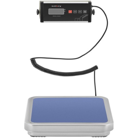 Waga pocztowa platformowa do paczek listów z zewnętrznym LCD 31.5 x 32.5 30 kg/ 0.01 kg Waga pocztowa platformowa do paczek listów z zewnętrznym LCD 31.5 x 32.5 30 kg/ 0.01 kg