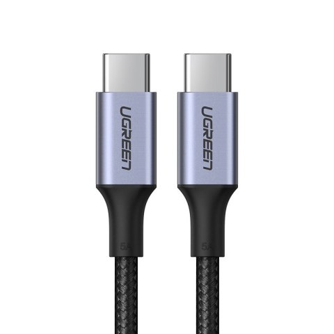 Kabel przewód USB-C Power Delivery 100W Quick Charge FCP 5A 3m szary Kabel przewód USB-C Power Delivery 100W Quick Charge FCP 5A 3m szary