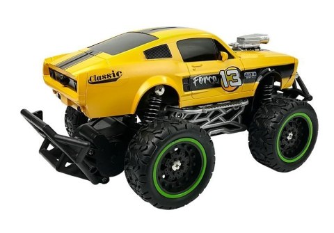 Auto Zdalnie Sterowane R/C 6.5 km/h Wysokie Koła Żółte Auto Zdalnie Sterowane R/C 6.5 km/h Wysokie Koła Żółte