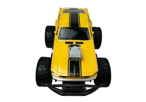 Auto Zdalnie Sterowane R/C 6.5 km/h Wysokie Koła Żółte Auto Zdalnie Sterowane R/C 6.5 km/h Wysokie Koła Żółte
