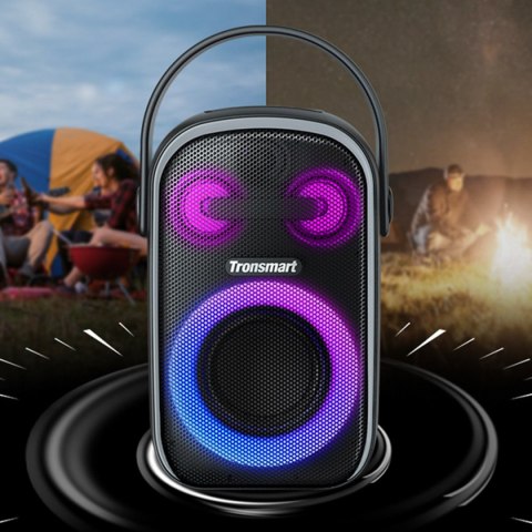 Głośnik bezprzewodowy Bluetooth 60W Halo 100 czarny Głośnik bezprzewodowy Bluetooth 60W Halo 100 czarny