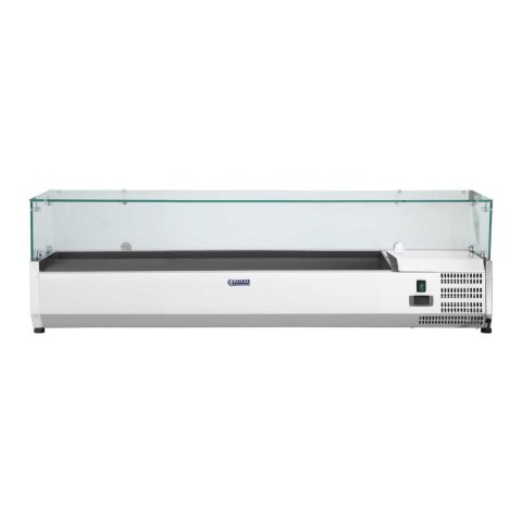 Nadstawa chłodnicza ze szklaną osłoną 7x GN1/4 150cm Nadstawa chłodnicza ze szklaną osłoną 7x GN1/4 150cm