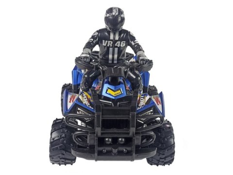 Quad Off Road Zdalnie Sterowany 2,4GH 1:10 Niebieski Quad Off Road Zdalnie Sterowany 2,4GH 1:10 Niebieski