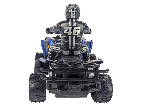 Quad Off Road Zdalnie Sterowany 2,4GH 1:10 Niebieski Quad Off Road Zdalnie Sterowany 2,4GH 1:10 Niebieski
