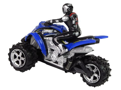 Quad Rock Crawler Trójkołowy Zdalnie Sterowany 1:12 2,4G Niebieski Quad Rock Crawler Trójkołowy Zdalnie Sterowany 1:12 2,4G Niebieski