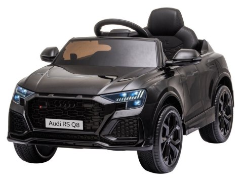 Samochód na akumulator Audi RS Q8 czarny Samochód na akumulator Audi RS Q8 czarny