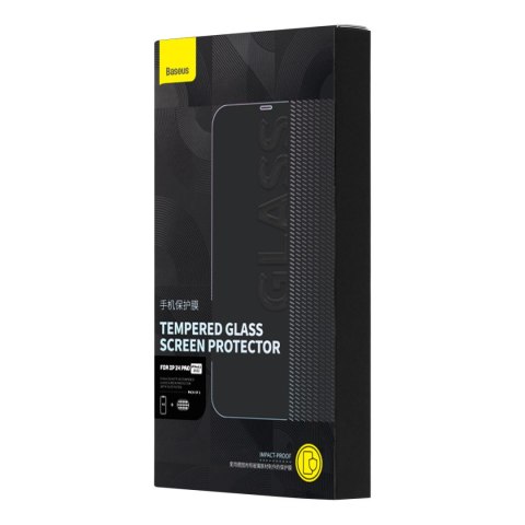 2x Szkło hartowane do iPhone 14 Pro na cały ekran z osłoną na głośnik 0.3mm 2x Szkło hartowane do iPhone 14 Pro na cały ekran z osłoną na głośnik 0.3mm
