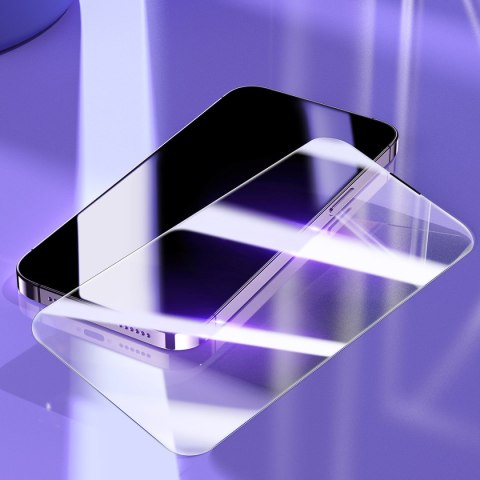 2x Szkło hartowane do iPhone 14 Pro na cały ekran z osłoną na głośnik 0.3mm 2x Szkło hartowane do iPhone 14 Pro na cały ekran z osłoną na głośnik 0.3mm