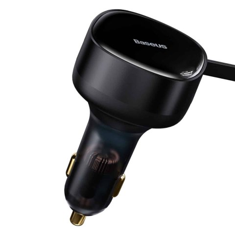 2w1 Ładowarka samochodowa 33W 2x USB-C Enjoyment czarna 2w1 Ładowarka samochodowa 33W 2x USB-C Enjoyment czarna
