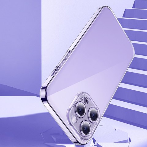 Etui do iPhone 14 Pro Max cienki pokrowiec + szkło hartowane na ekran ZESTAW Etui do iPhone 14 Pro Max cienki pokrowiec + szkło hartowane na ekran ZESTAW