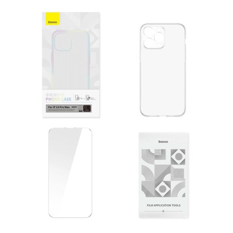 Etui do iPhone 14 Pro Max pancerny pokrowiec + szkło hartowane ZESTAW Etui do iPhone 14 Pro Max pancerny pokrowiec + szkło hartowane ZESTAW