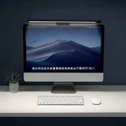 Lampka LED na monitor ekran I-wok Series oświetlenie monitora czarna Lampka LED na monitor ekran I-wok Series oświetlenie monitora czarna