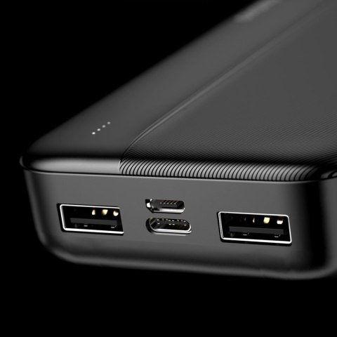 Powerbank K4S+ 20000mAh 2x USB-A 10W biały Powerbank K4S+ 20000mAh 2x USB-A 10W biały