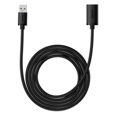 Przedłużacz kabla przewodu USB 3.0 2m czarny Przedłużacz kabla przewodu USB 3.0 2m czarny