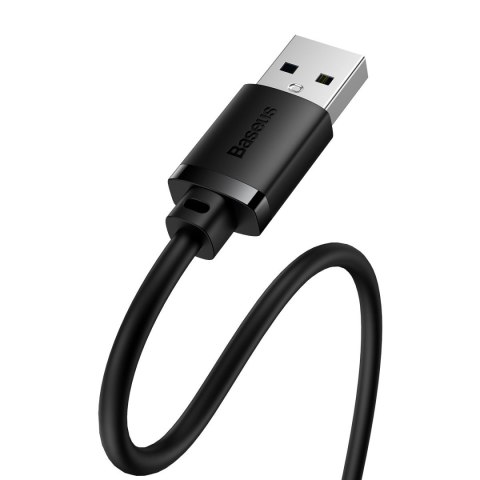 Przedłużacz kabla przewodu USB 3.0 2m czarny Przedłużacz kabla przewodu USB 3.0 2m czarny