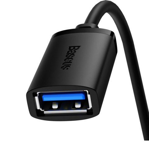 Przedłużacz kabla przewodu USB 3.0 2m czarny Przedłużacz kabla przewodu USB 3.0 2m czarny