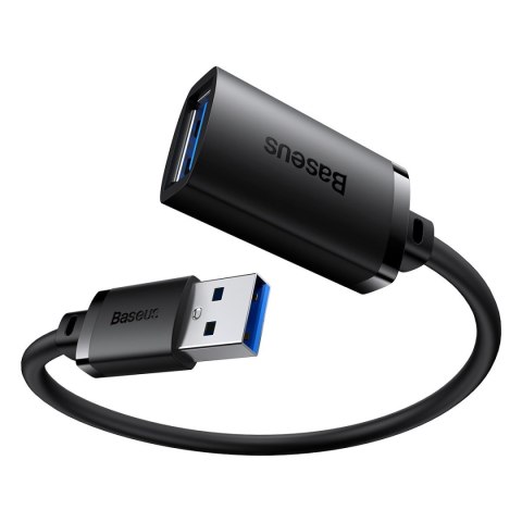 Przedłużacz kabla przewodu USB 3.0 2m czarny Przedłużacz kabla przewodu USB 3.0 2m czarny