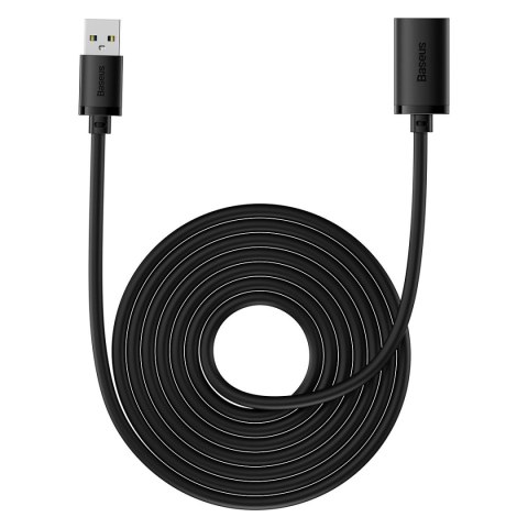 Przedłużacz kabla przewodu USB 3.0 5m czarny Przedłużacz kabla przewodu USB 3.0 5m czarny