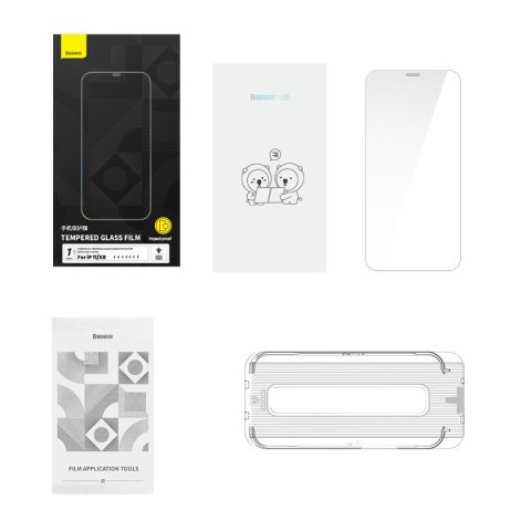 Szkło hartowane do iPhone 11 / XR z osłoną na głośnik 0.4mm ZESTAW Szkło hartowane do iPhone 11 / XR z osłoną na głośnik 0.4mm ZESTAW