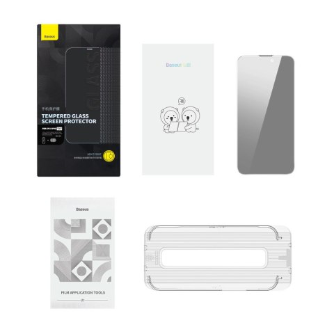Szkło hartowane do iPhone 14 Pro na cały ekran 0.3mm filtr Anti Spy Szkło hartowane do iPhone 14 Pro na cały ekran 0.3mm filtr Anti Spy