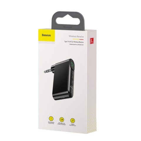 Transmiter samochodowy Bluetooth AUX mini jack 3.5 mm Overseas Edition czarny Transmiter samochodowy Bluetooth AUX mini jack 3.5 mm Overseas Edition czarny