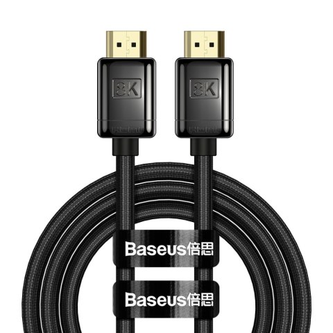 Wytrzymały elastyczny kabel HDMI 2.1 8K High Definition Series 2m czarny Wytrzymały elastyczny kabel HDMI 2.1 8K High Definition Series 2m czarny
