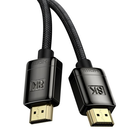 Wytrzymały elastyczny kabel HDMI 2.1 8K High Definition Series 2m czarny Wytrzymały elastyczny kabel HDMI 2.1 8K High Definition Series 2m czarny