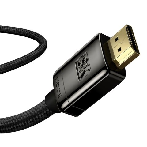 Wytrzymały elastyczny kabel HDMI 2.1 8K High Definition Series 2m czarny Wytrzymały elastyczny kabel HDMI 2.1 8K High Definition Series 2m czarny