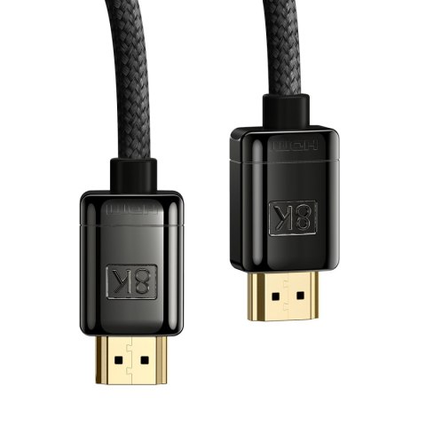 Wytrzymały elastyczny kabel HDMI 2.1 8K High Definition Series 2m czarny Wytrzymały elastyczny kabel HDMI 2.1 8K High Definition Series 2m czarny