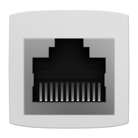Złączka łącznik kabli sieciowych Ethernet RJ45 biała ZESTAW 10szt. Złączka łącznik kabli sieciowych Ethernet RJ45 biała ZESTAW 10szt.
